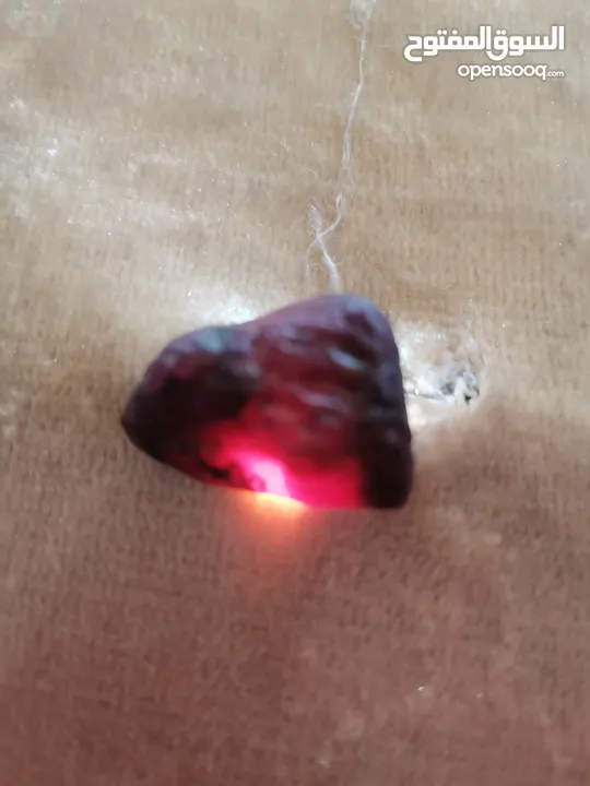 ياقوت روبي طبيعي خام أفريقيا Roby gemstone