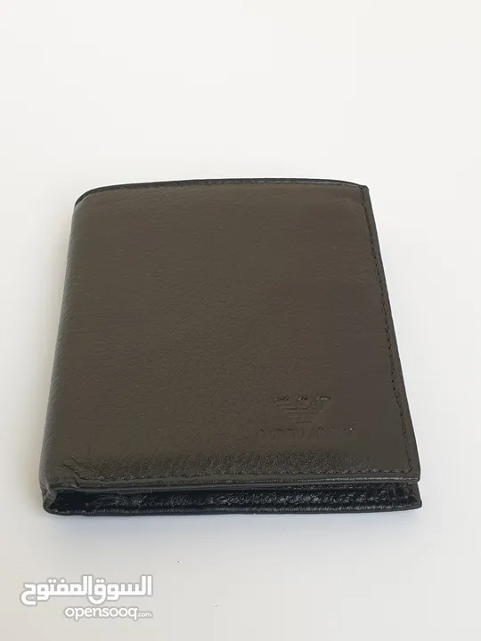 Giorgio Armani wallet genuine leather 100%