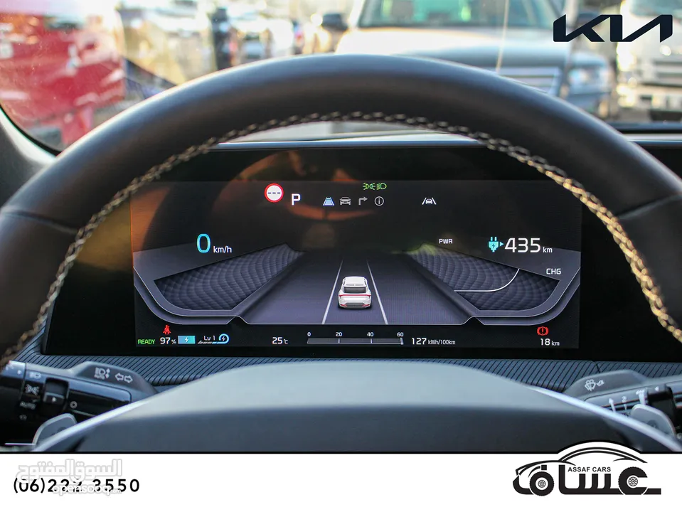Kia ev6 gt line 2023 عداد صفر،  كفالة الوكيل