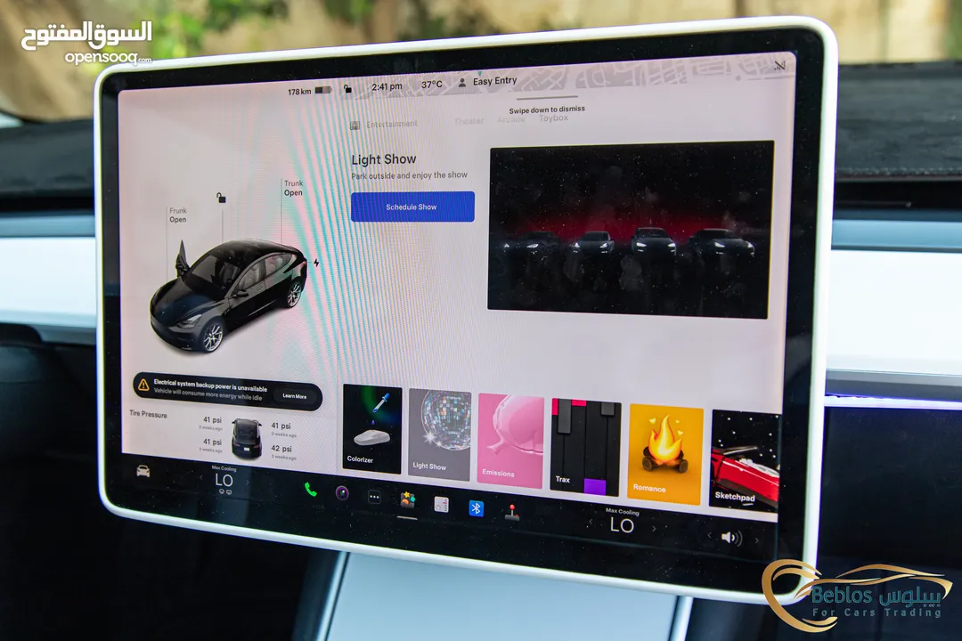 Tesla Model 3 2019 standard plus   السيارة مميزة جدا و قطعت مسافة 73,000 ميل