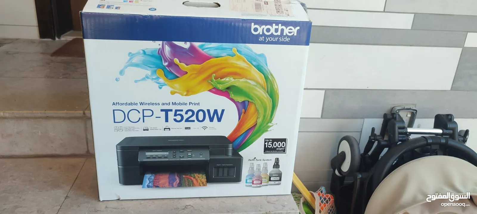 DCP T520W mobile printer