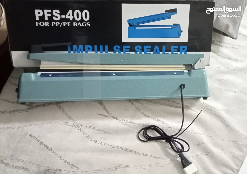 سدادة أكياس بلاستيك مغلق الاكياس باللحام الحراري آلة كهربائية pulse bag sealer electric heat seal