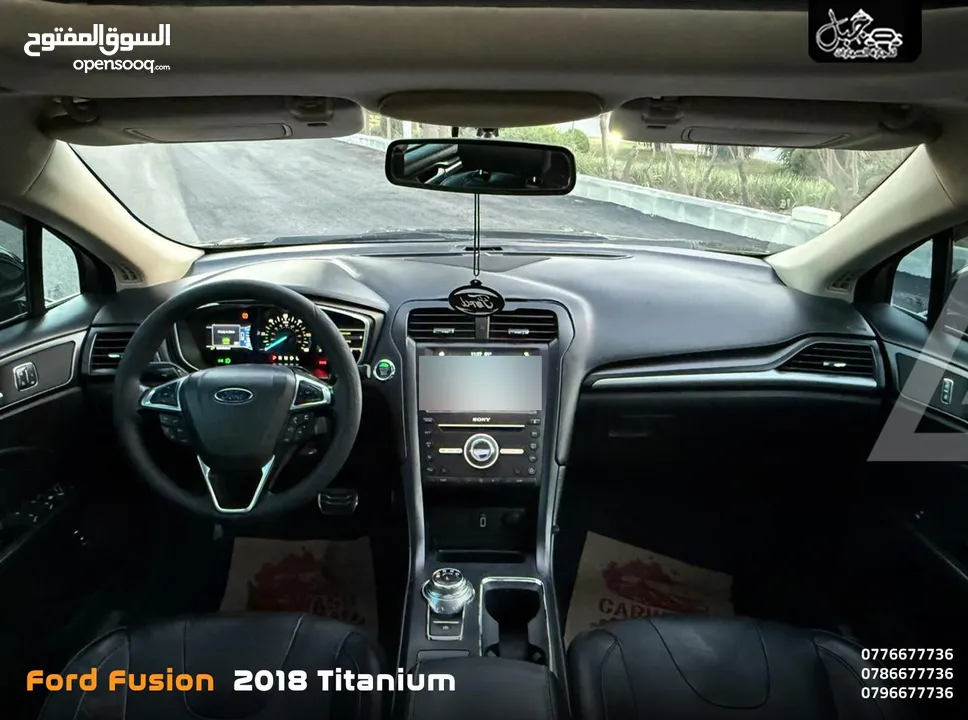 فـورد فـيـوجـن 2018 تـيـتـانـيـوم كاش أو أقساط