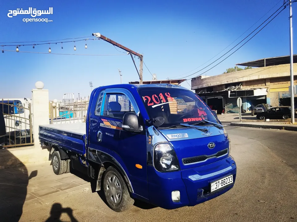 كيا بنجو 3 موديل 2018 بحاله ممتازه