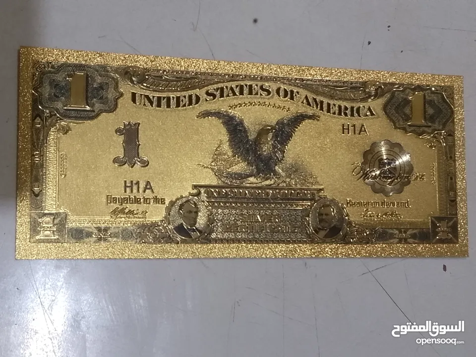 دولارات تذكاري اربع قطع كما في الصور طقم كامل