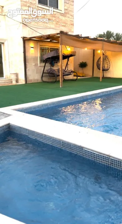 شالية للايجار طريق البحر الميت