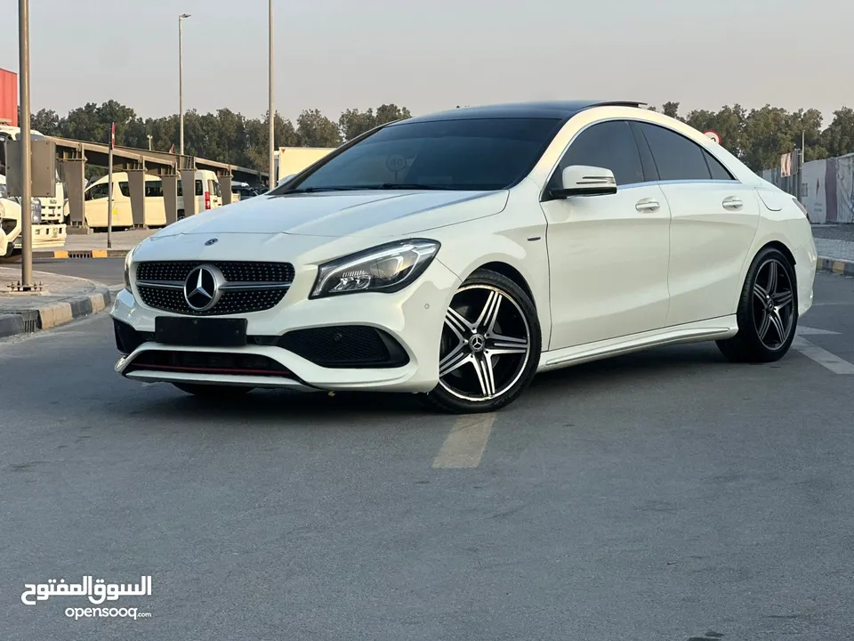 مرسيدس CLA250 خليجي فل مواصفات بحاله ممتازه جاهزه للتسجيل والاستخدام