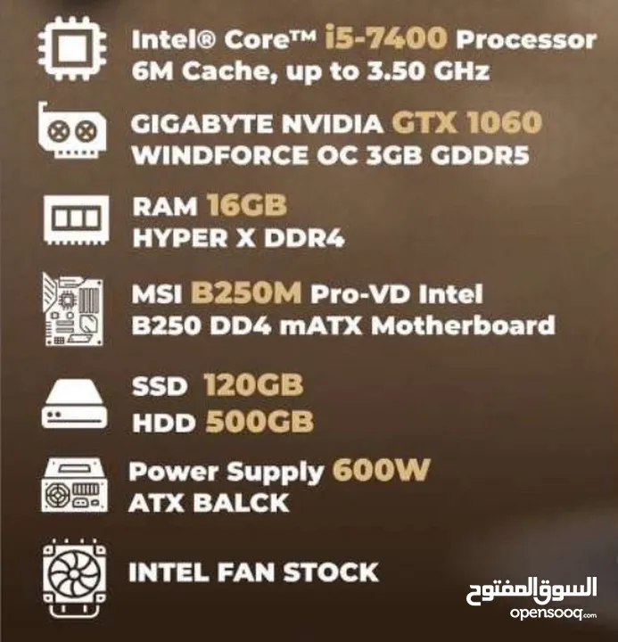 PC GAMING  بحاله ممتازه