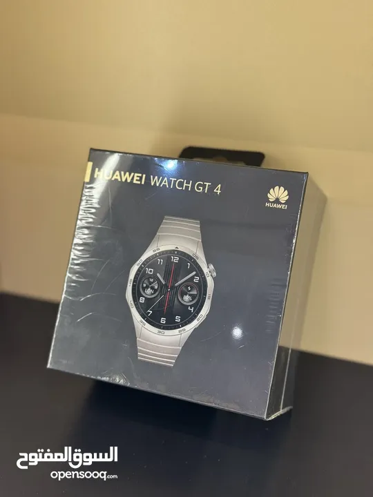 Huawei Gt 4 titanium جديدة بسعرر