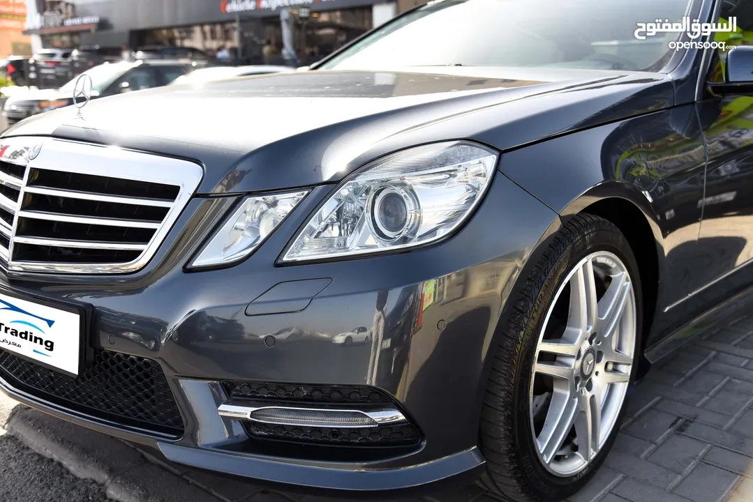 مرسيدس اي كلاس افنتجارد Mercedes E200 Avantgarde AMG Kit 2013