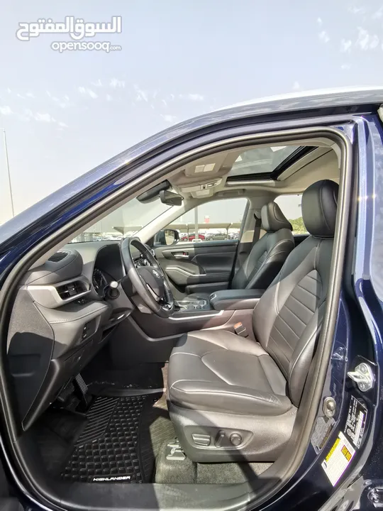 Toyota Highlander XLE - 2021- Blue