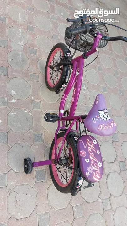 فرصة للبيع دراجات أطفال شبة جديدة بسبب عدم الاستخدام