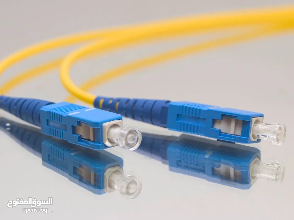 كوابل فايبر (اسلاك فايبر للراوتر) يتوافر اطوال Fiber Cable