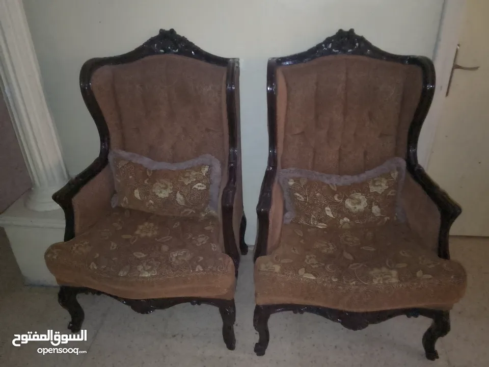 طقم كنب حفر سبع مقاعد بسعر حرق