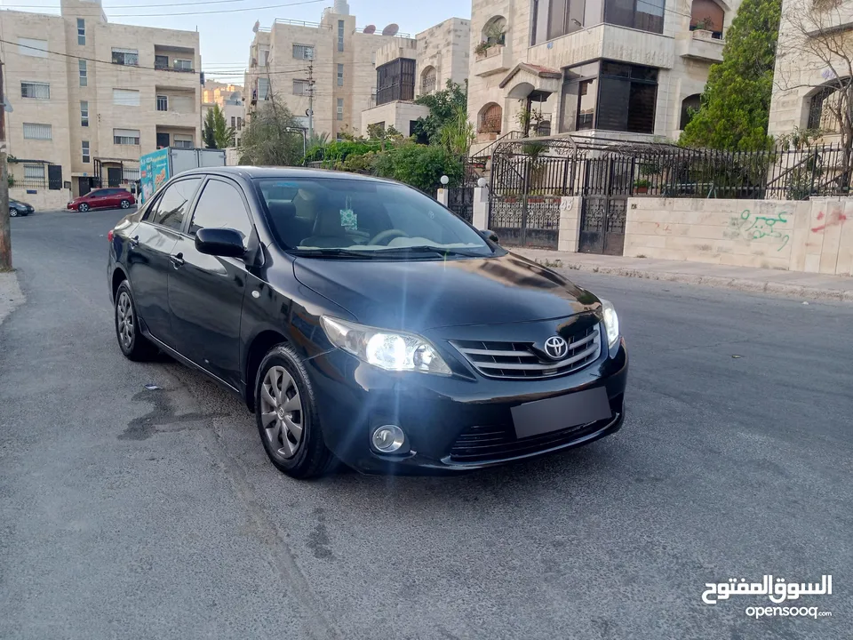 تويوتا كورولا 2013فحص كامل لون اسود