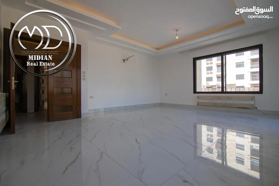 شقق ارضية وطوابق مكررة و أخير مع روف جديدة للبيع خلدا مساحات 150م & 190م مع تراسات و حدائق