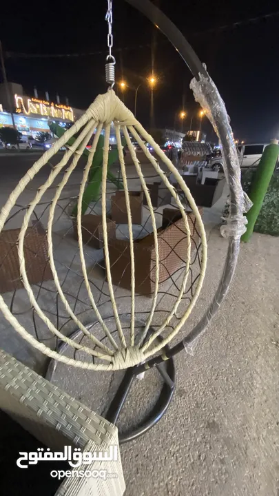 اطقم رتان عشب صناعي مراجيح بافضل اسعار