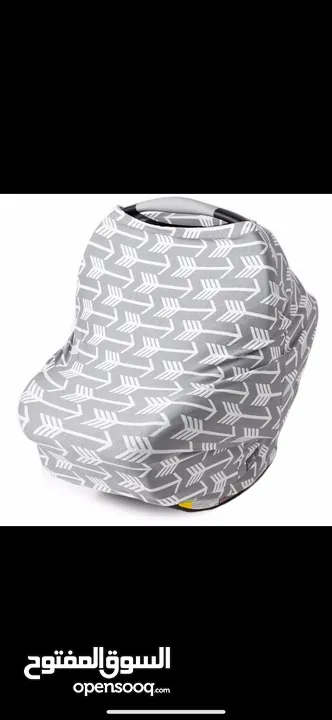 6 في 1 متعدد الاستخدامات– عملي وآمن لكل أم و طفل  Multi-Use Nursing Cover 6-in-1