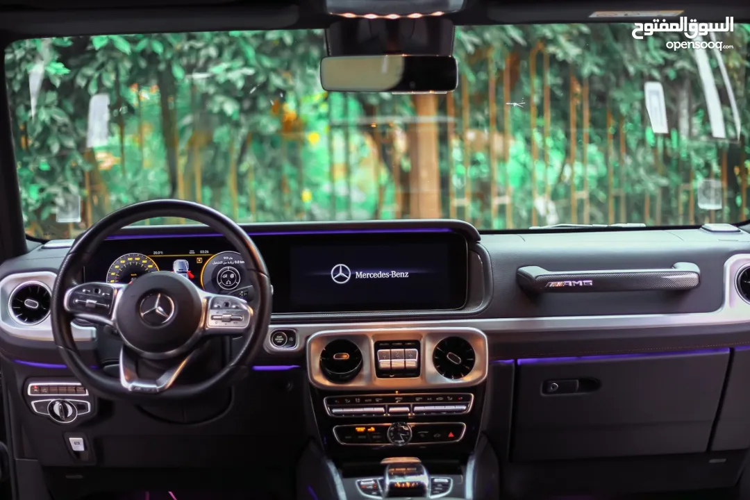 مرسيدس G500 جي للايجار  بالسائق وبدون   اقتحم الرفاهية