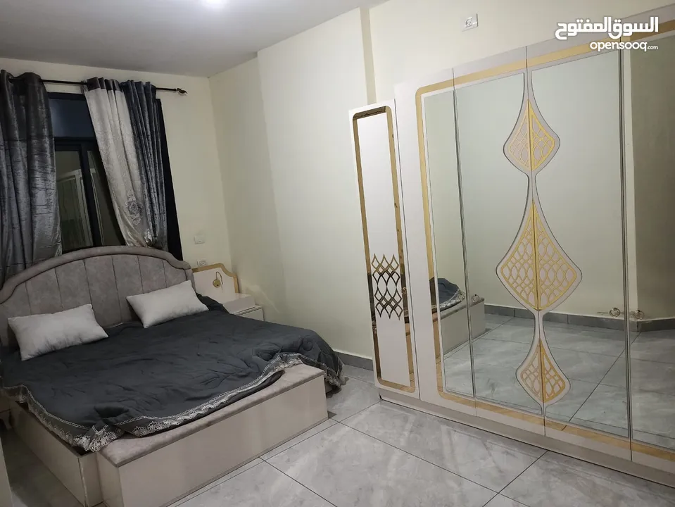 شقة مفروشة للايجار تشطيب جديد وعفش جديد
