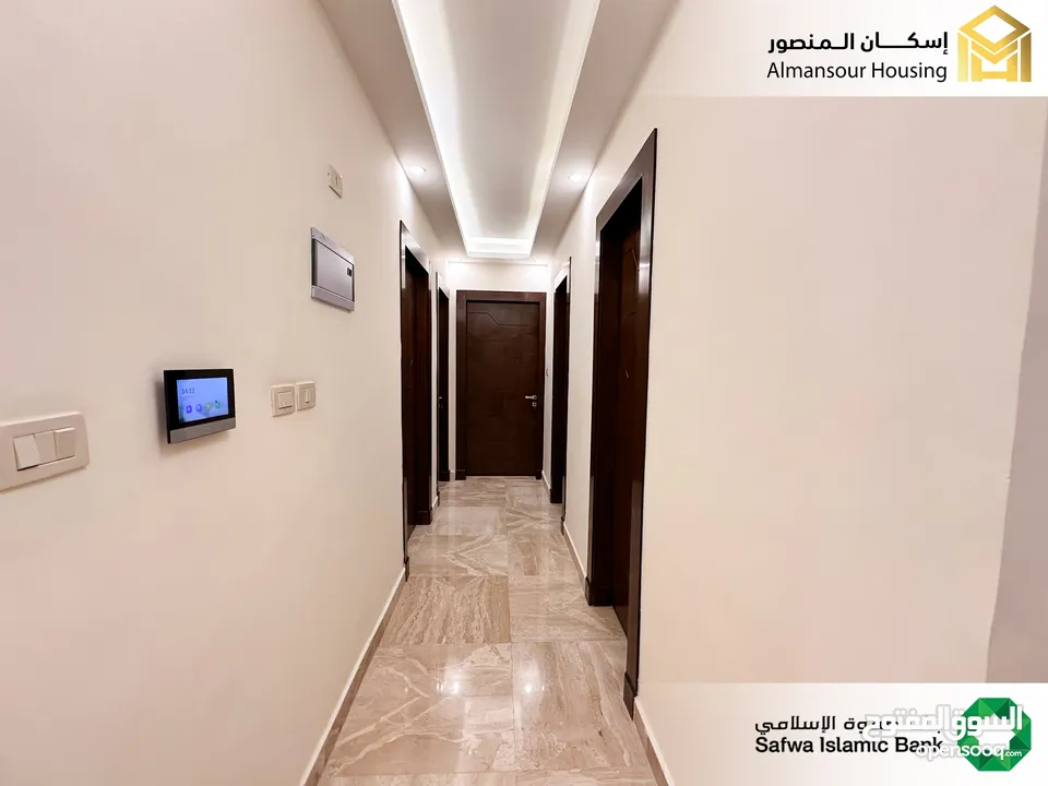 شقة 150م فاخرة للبيع في طريق المطار/ مشروع التلة 3( إسكان المنصور )