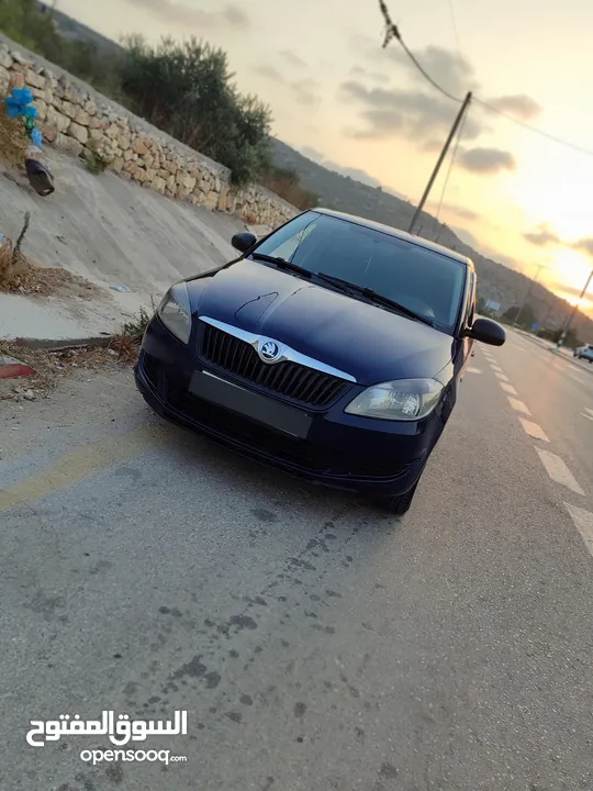 سكودا فابيا بنزين جير عادي 2014