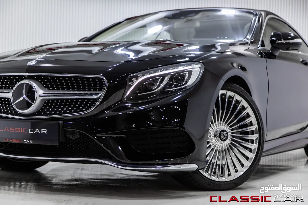 Mercedes S500 Coupe 2015 4matic   السيارة وارد الشركة و قطعت مسافة 20,000 كم فقط