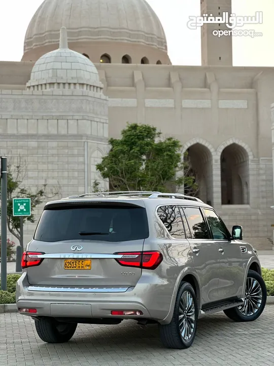 انفنتي QX80 بلاتينيوم 2018