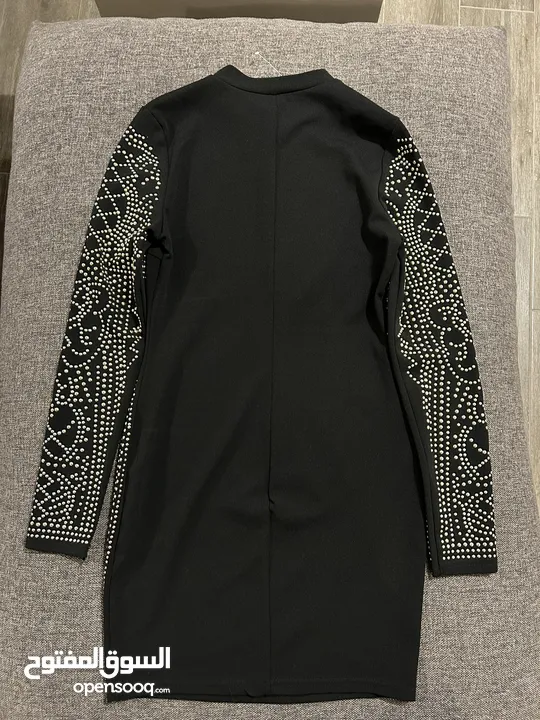 Fashion Nova Fitted Black Dress