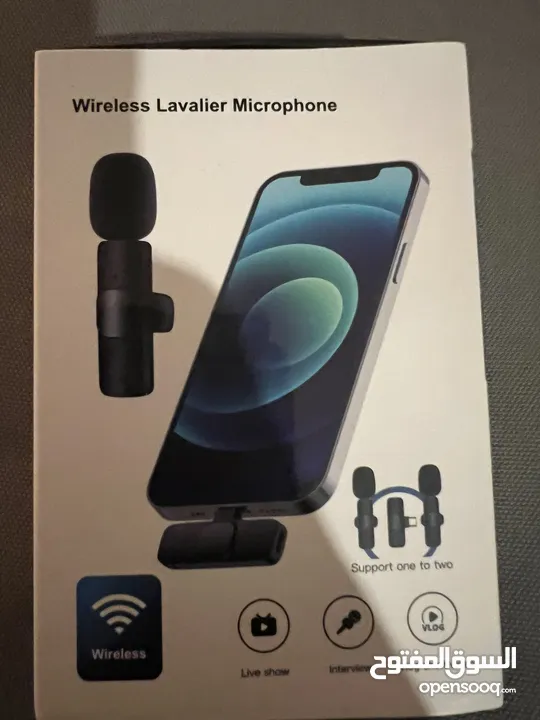 Wireless lavalier microphone type c