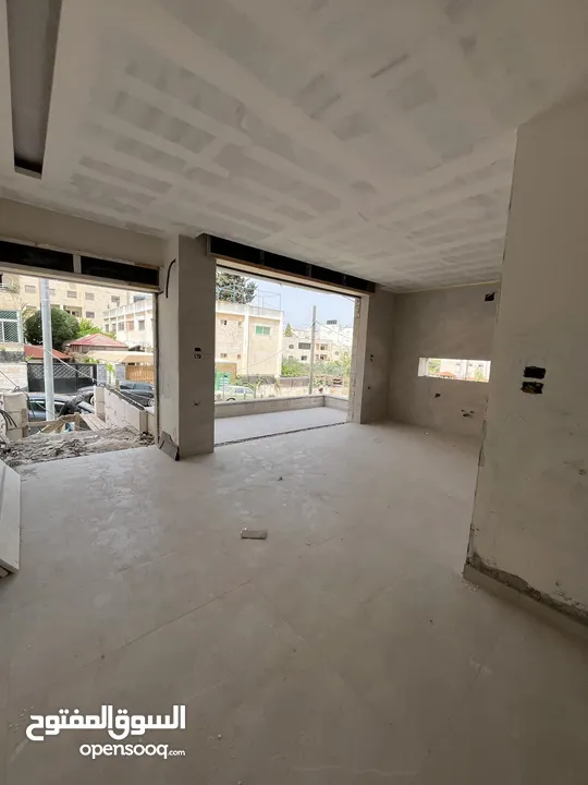 شقة للبيع في مرج الحمام قرب دوار البرديني تشطيب فاخر مساحة 105 متر