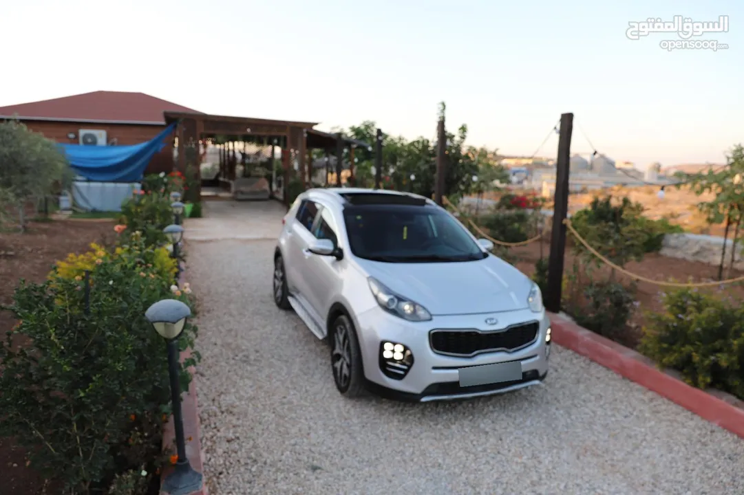 كيا سبورتج جتي لاين 2016فلل اضافات مع فتحة سقف بنوراما للبيع بسعر حررررق كاش نخب و ماتور 2000ديزل
