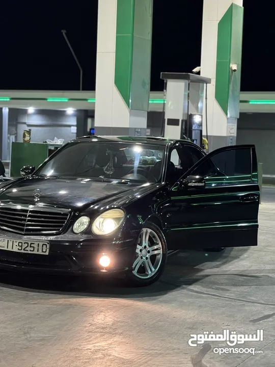مرسيدس E200 2007 للبيع Mercedes E200  افانغارد 2007 E63 Amg kit Avantgard