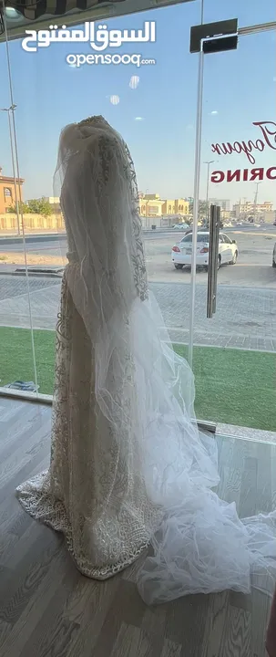 فستان عروس - قطعتين فخمه