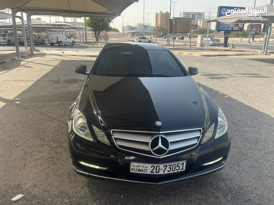 للبيع مرسيدس موديل 2012 حجم E250 كوبيه صبغ الوكاله