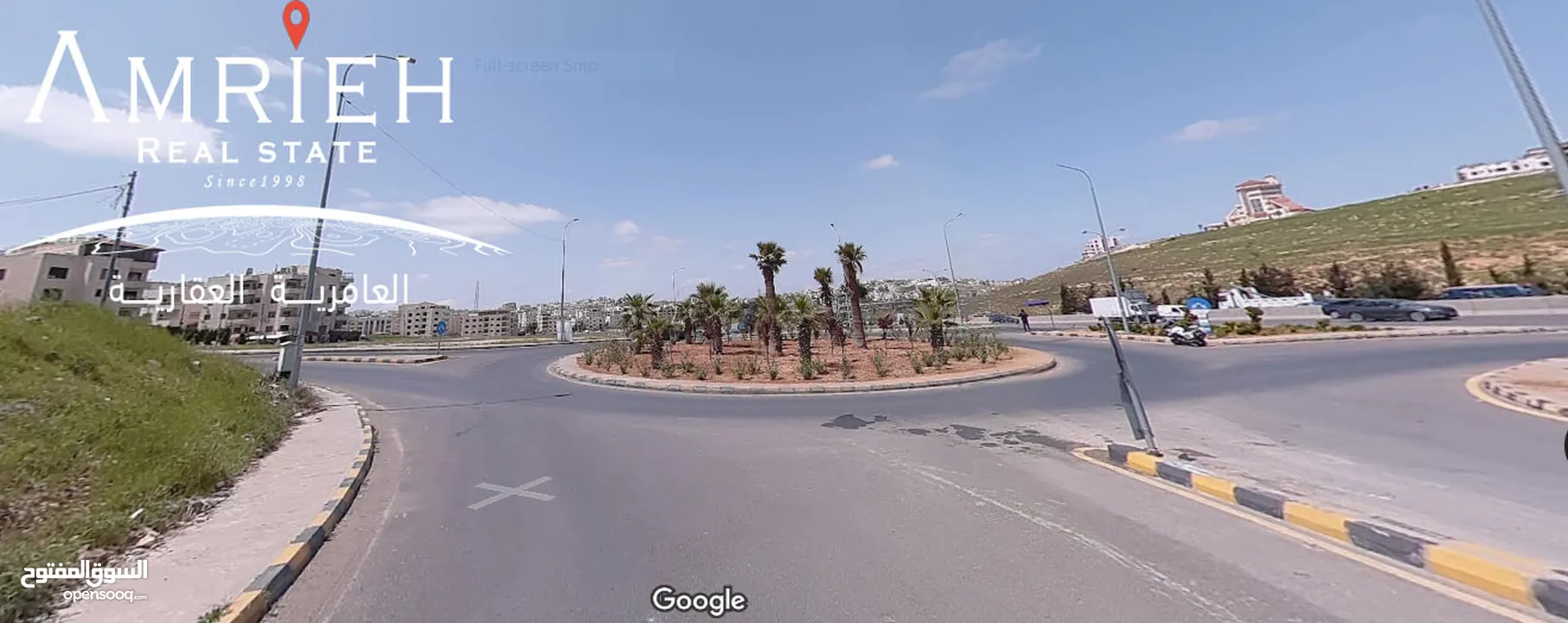 ارض سكنية للبيع في قرية النخيل(طريق المطار) / قرب كنيسة ضاحية النخيل .