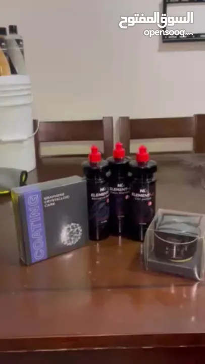 نانو جرافين كريستال + بوليش 3 مراحل العرض الاقوى في فلسطين متوفر كميات بيع جمله وتجزئة.