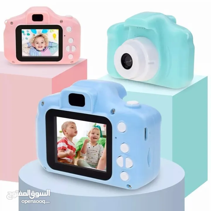 كاميرا للاطفال تصوير صور وأيضا فيها ألعاب