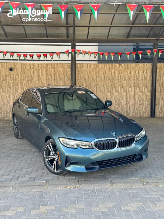 BMW 330e Sport 2021  Plug-in Hybrid  فحص كامل  كلين تايتل  جمرك جديد