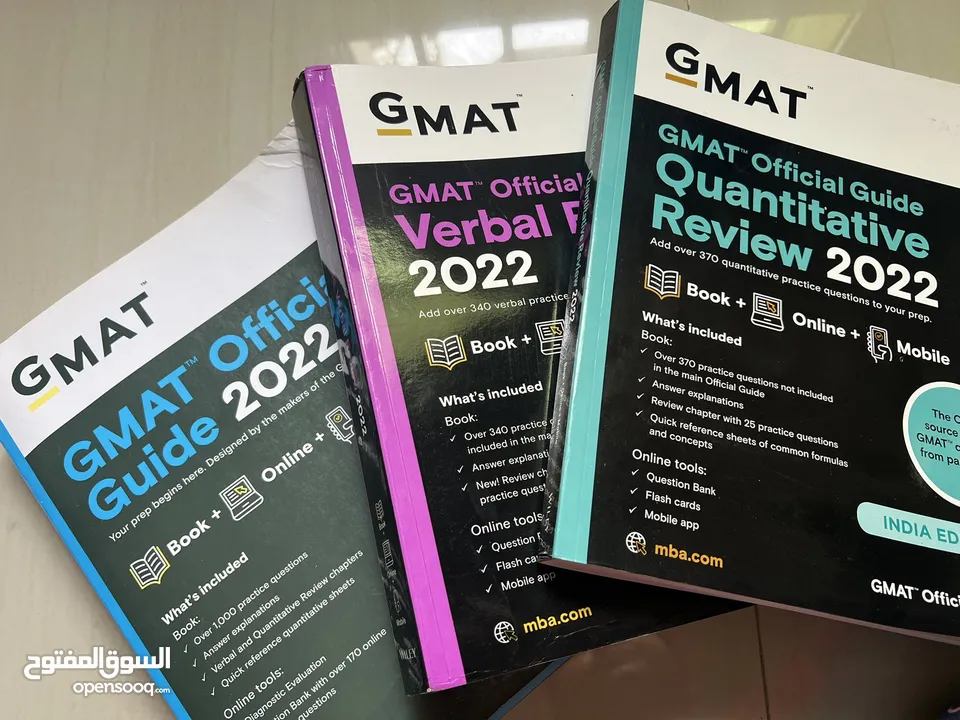 GMAT VERBAL REVIEW BOOK INDIA EDITION- 2022 (FULL SET AVAILABLE -3 pcs)