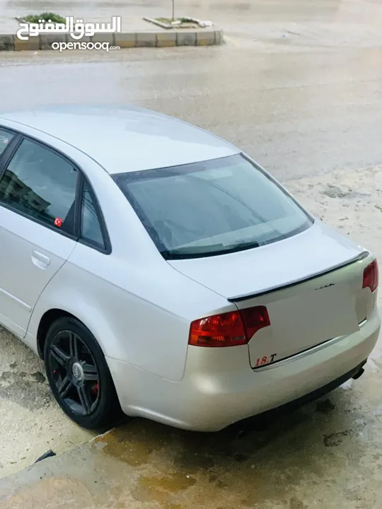 Audi a4 2007 18 تيربو داخليه جميله جداً