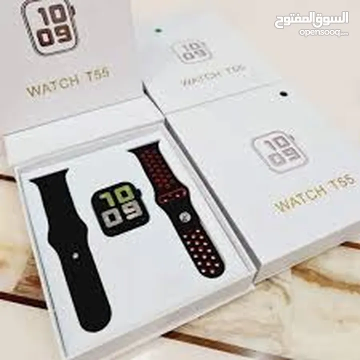 ساعة ذكية WATCH T55 شاشة تتش اقتران بالهاتف
