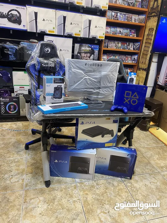 عروض على اجهزة البلايستيشن فور PS4FAT &Ps4 SLIM& & ps5 & ps3 افضل العروض والأسعار في المملكة