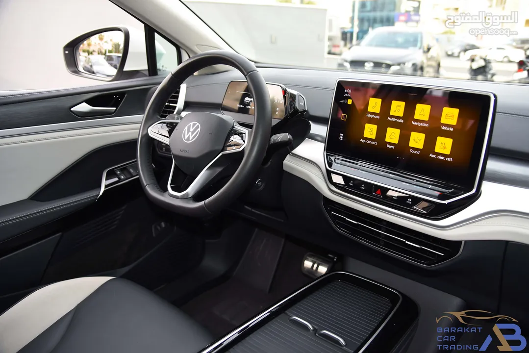 فولكس فاجن ID.6 كروز بيور بلس كهربائية بالكامل 2022 Volkswagen ID.6 Crozz Pure + SUV EV