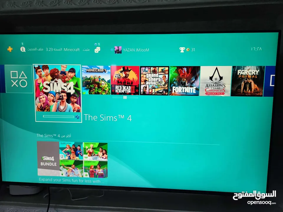 بلاستيشن4 للبيع مستعمل