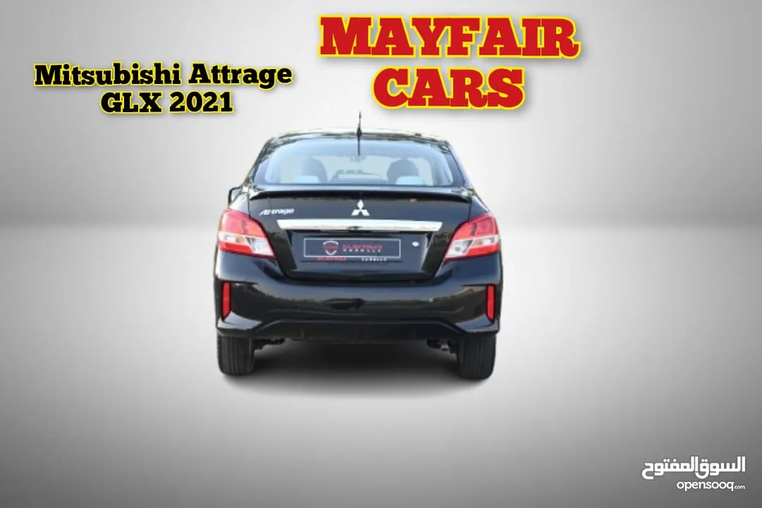 0% DP - 1 YEAR WARRANTY - ATTRAGE GLX 2021 - LOW MILEAGE - FIRST OWNER - CRUISE CONTROL