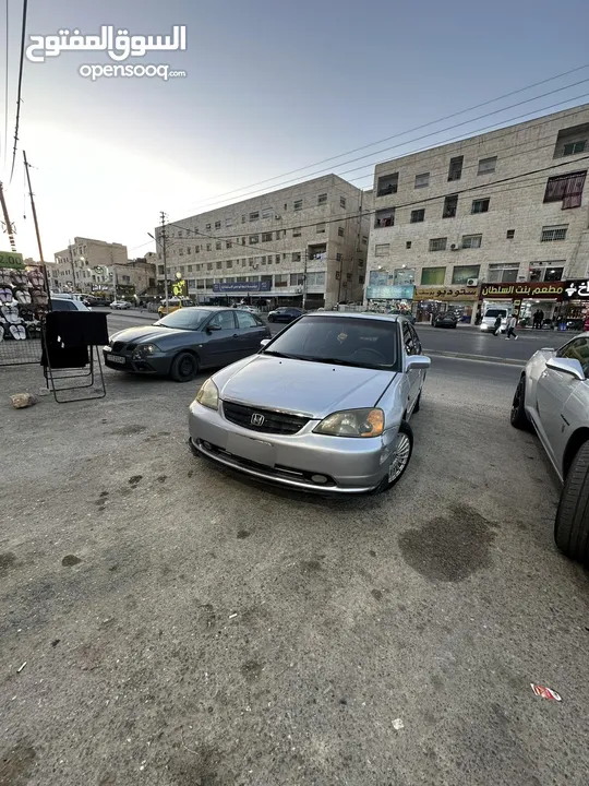 هوندا سيفك فحص 4 جيد بنزين اصلي 2003 اتوماتيك ماتور 17 ترخيص جديد بسعر حرق