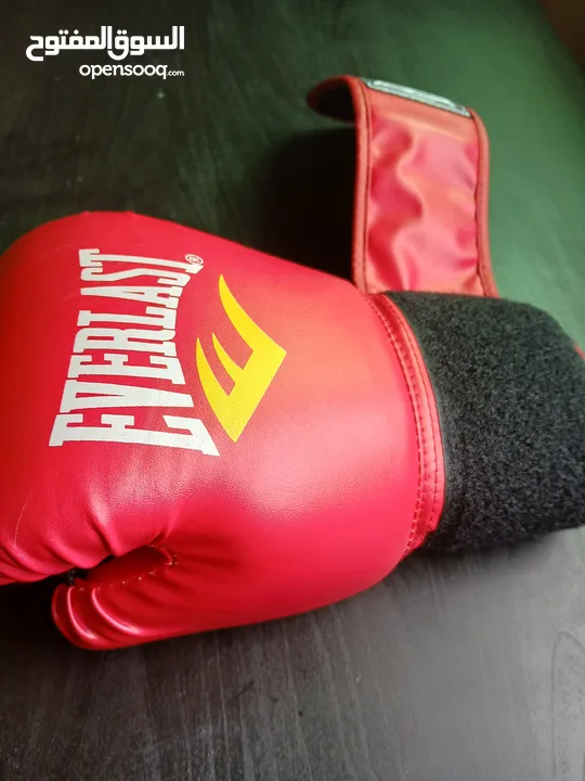 كفوف EVERLAST الأصلية استعمال خفيف جدا جدا بحالة الوكالة للبوكسينغ و الكثيير من الرياضات ...........