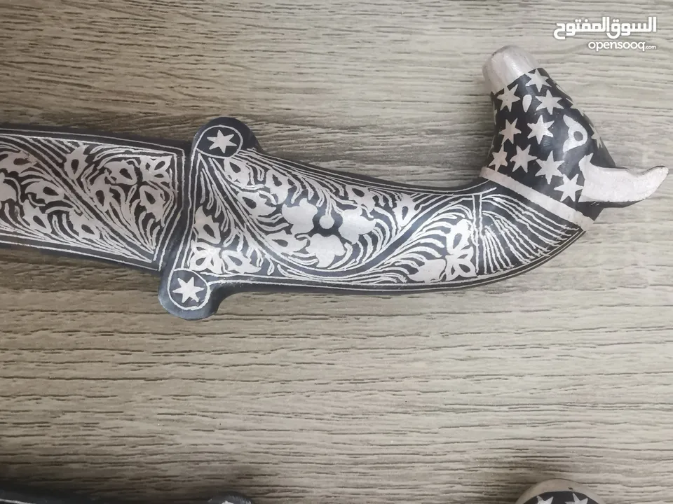 خنجر دمشقي مكحل فضه