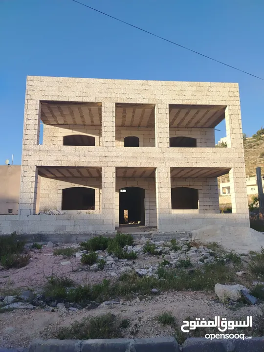 بيت عظم المغاريب واجهة حجر
